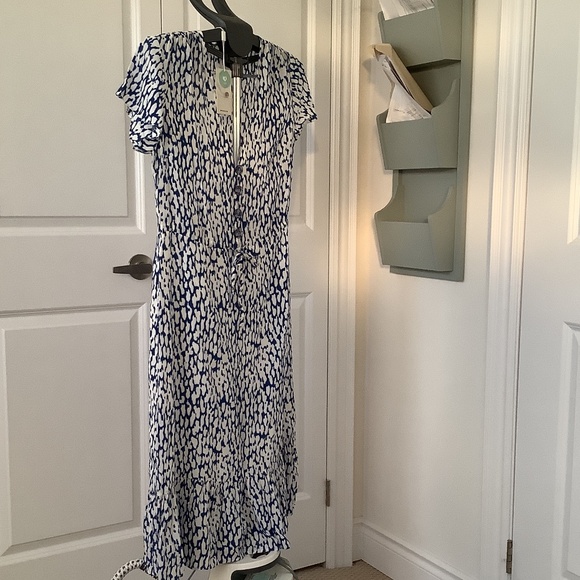 Rails; med,Royal blue &white,midi dress - Picture 8 of 11
